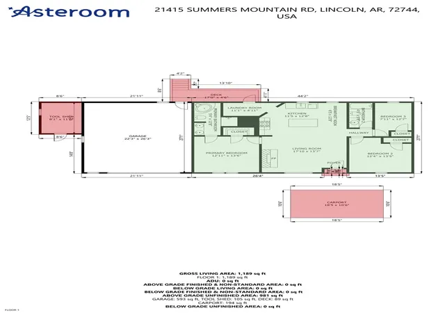 23rd image of 21415 Summers Mountain Rd, Lincoln, AR 72744 | MLS# 1359300