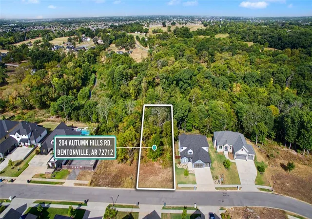Photo 1 of Land for sale at 204 Sw Autumn Hills Rd, Bentonville, AR 72712 | MLS# 1359629 | Listing updated on 2026-08-24