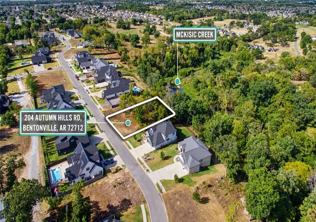 Photo 2 of Land for sale at 204 Sw Autumn Hills Rd, Bentonville, AR 72712 | MLS# 1359629 | Listing updated on 2026-08-24