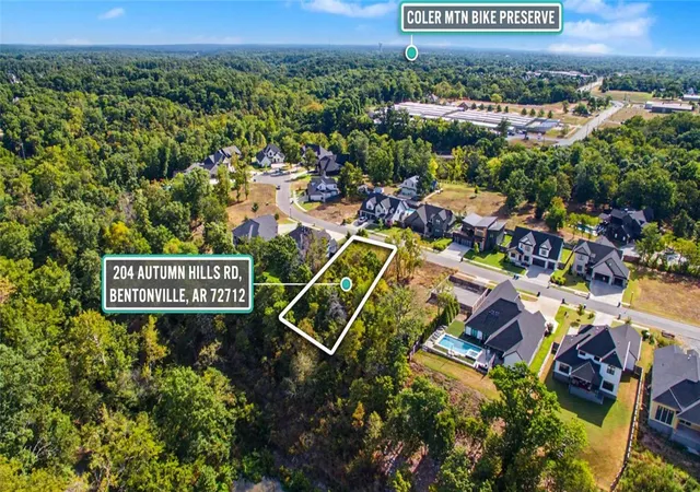 Photo 3 of Land for sale at 204 Sw Autumn Hills Rd, Bentonville, AR 72712 | MLS# 1359629 | Listing updated on 2026-08-24