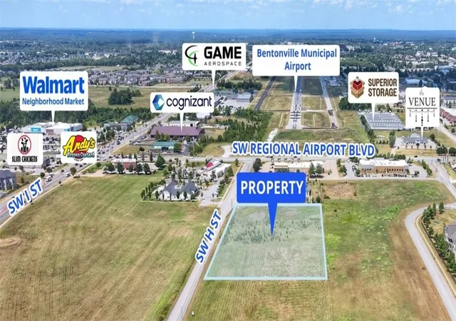 Land for sale at Sw H St, Bentonville, AR 72712 | MLS# 1359796