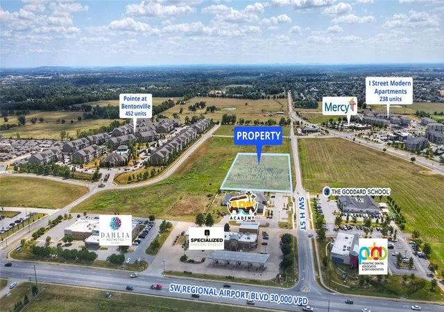 Photo 3 of Land for sale at Sw H St, Bentonville, AR 72712 | MLS# 1359796 | Listing updated on 2026-08-24
