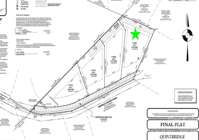 1st image of 2402 Simfield Church Rd, Matthews, NC 28105 | MLS# 4417312