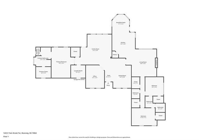 49th image of 1423 E Twin Brook Ter, Mustang, OK 73064 | MLS# 1243594