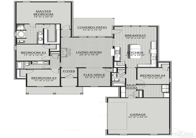 3rd image of 2936 Mountain Laurel Tr #LOT 3E-2, Cantonment, FL 32533 | MLS# 687673