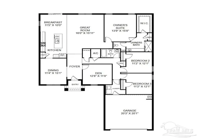 Photo 2 of Single family home for sale at 6975 Cottage Row St, Pace, FL 32571 | MLS# 686963 | Listing updated on 2026-09-01