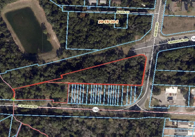 Photo 3 of Land for sale at 6013 Hilburn Rd, Pensacola, FL 32504 | MLS# 687044 | Listing updated on 2026-09-14