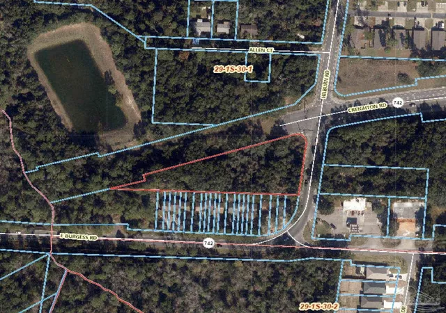 Photo 3 of Land for sale at 6013 Hilburn Rd, Pensacola, FL 32504 | MLS# 687044 | Listing updated on 2026-09-14