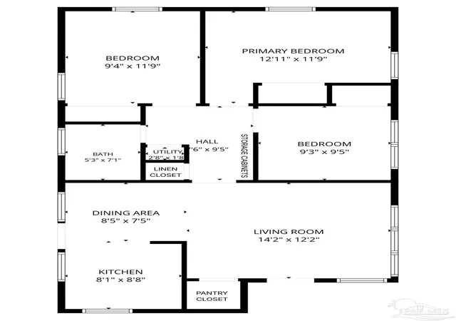 7th image of 95 S Garfield Dr, Pensacola, FL 32505 | MLS# 687853