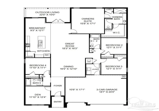 2nd image of 6971 Cottage Row St, Milton, FL 32571 | MLS# 687729