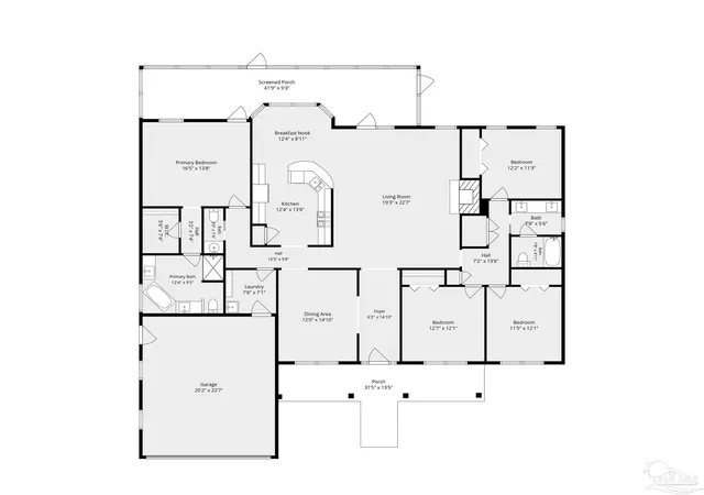 3rd image of 4003 Indigo Dr, Pensacola, FL 32507 | MLS# 687677