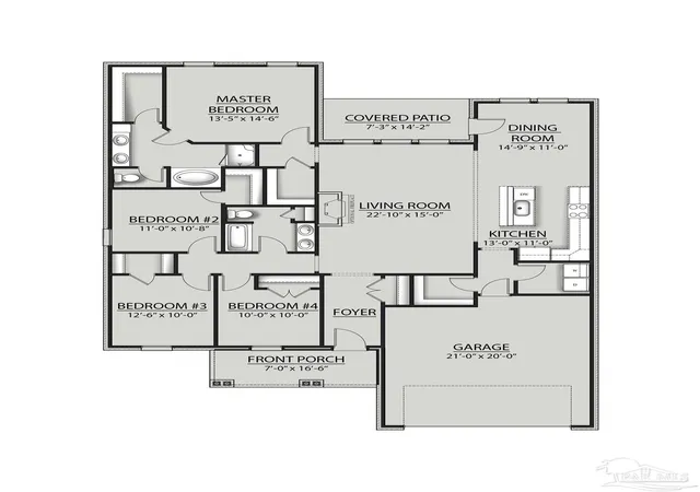 2nd image of 2774 W Kingsfield Rd, Cantonment, FL 32533 | MLS# 686950