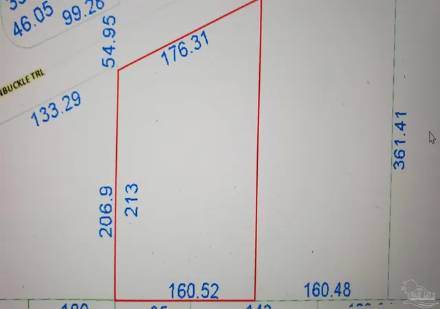 Photo 3 of Land for sale at 900 Blk Turnbuckle Trl, Pensacola, FL 32507 | MLS# 687929 | Listing updated on 2026-08-25