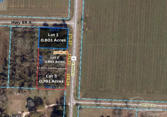 2nd image of Lot 3 Hwy 99, Mc David, FL 32568 | MLS# 687300