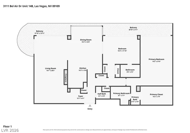 46th image of 3111 Bel Air Dr #14B, Las Vegas, NV 89109 | MLS# 2807037