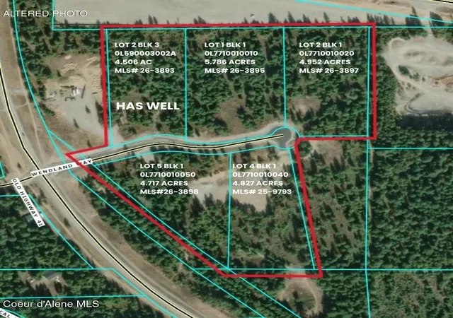 Photo 1 of Sale Pending at Lt 2 Blk 3 And Lots 1 2 4 & 5 Wendland Way, Spirit Lake, ID 83869 | MLS# 25-10236 | Listing updated on 2026-09-04
