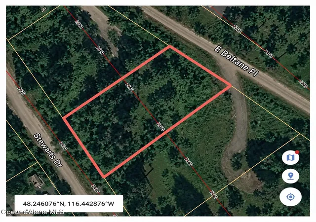 Photo 2 of Land for sale at 156 Beltane Pl, Sagle, ID 83860 | MLS# 26-5299 | Listing updated on 2026-08-12