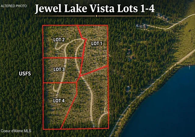 Photo 2 of Land for sale at Lot 4 Dollar Crk Dr, Sagle, ID 83860 | MLS# 26-7450 | Listing updated on 2026-07-18