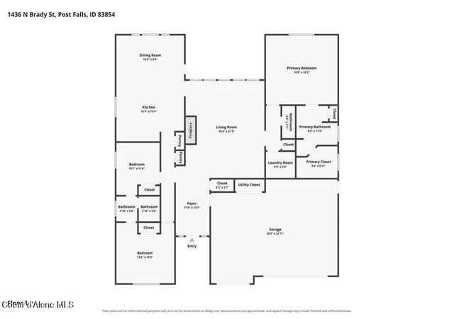 5th image of 1436 N Brady St, Post Falls, ID 83854 | MLS# 26-8146