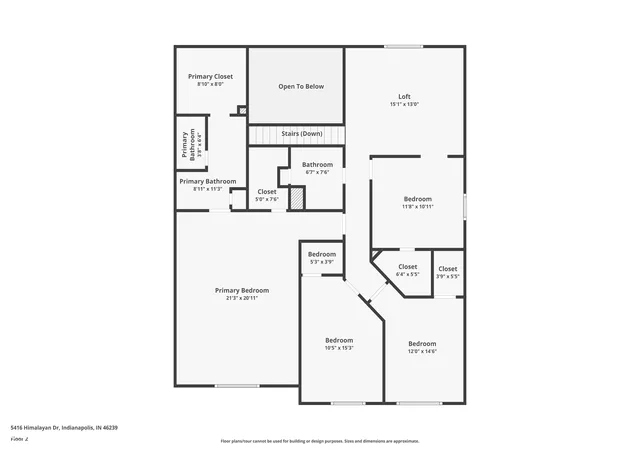 25th image of 5416 Himalayan Dr, Indianapolis, IN 46239 | MLS# 22121587