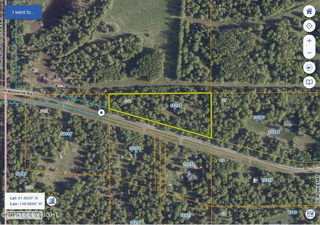 1st image of 10238 N Wolverine Rd, Palmer, AK 99645 | MLS# 26-10187