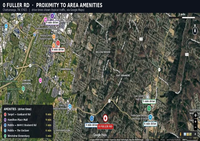 Photo 3 of Land for sale at 0 Fuller Rd, Chattanooga, TN 37421 | MLS# 1536183 | Listing updated on 2026-07-23