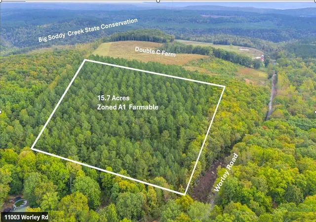 Photo 1 of Land for sale at 11003 Worley Rd, Soddy Daisy, TN 37379 | MLS# 1540946 | Listing updated on 2026-08-17