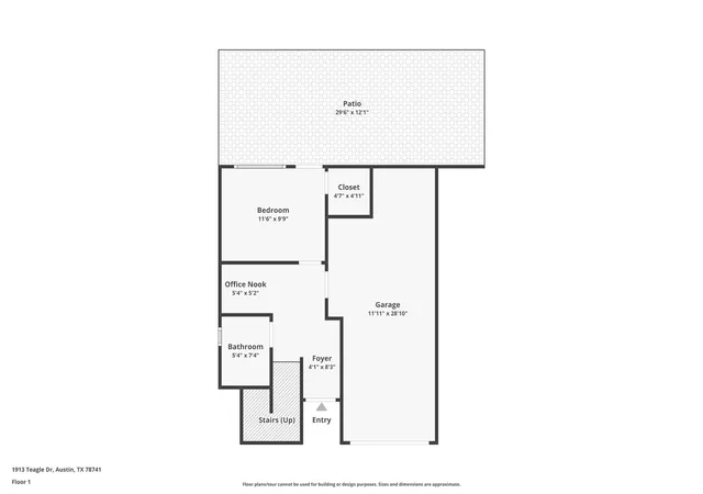 Listing Photo 2 - Condo for sale in building located at 1913 Teagle Dr, Austin, TX 78741