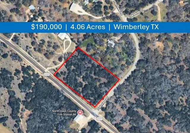 Photo 1 of Land for sale at Tbd Plainview Rd, Wimberley, TX 78676 | MLS# 1943772 | Listing updated on 2026-09-08