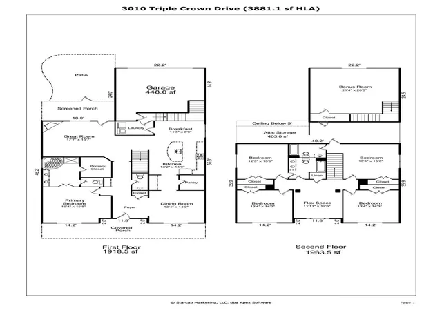 Photo 3 of Single family home for sale at 3010 Triple Crown Dr, Indian Trail, NC 28079 | MLS# 4354040 | Listing updated on 2026-09-17