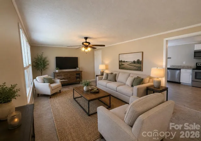 Photo 3 of Single family home for sale at 617 Oakwood Ln, Gastonia, NC 28056 | MLS# 4385772 | Listing updated on 2026-10-01