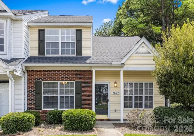 Photo 1 of Townhouse for sale at 14327 Tranters Crk Ln, Charlotte, NC 28273 | MLS# 4415230 | Listing updated on 2026-09-09