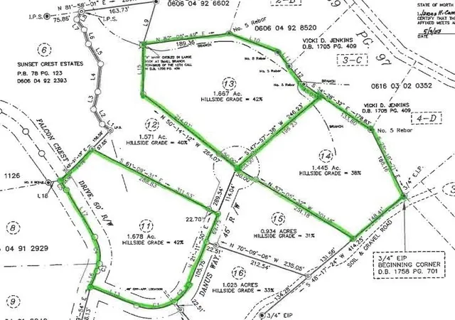 Photo 3 of Land for sale at 7 Falcon Crst Dr, Fairview, NC 28730 | MLS# 4417085 | Listing updated on 2026-10-06