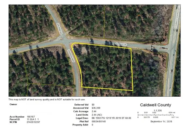 Photo 4 of Land for sale at Lot 1 Paddock Way #1, Granite Falls, NC 28630 | MLS# 4424376 | Listing updated on 2026-10-02