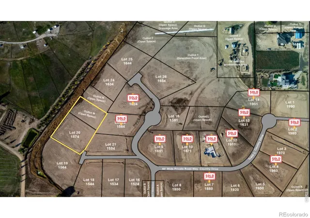 Photo 3 of Land for sale at 1574 Hauck Meadows Dr, Frederick, CO 80504 | MLS# IR1047627 | Listing updated on 2026-09-17