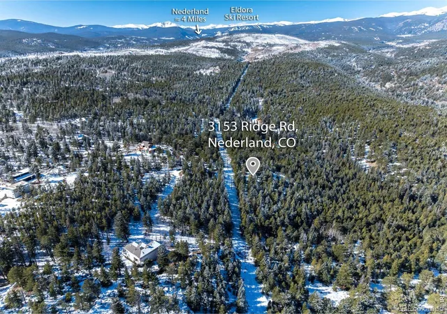 Photo 3 of Land for sale at 3153 Ridge Rd, Nederland, CO 80466 | MLS# IR1053479 | Listing updated on 2026-09-17
