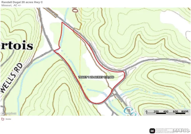 Photo 3 of Land for sale at 000 Hwy C Tract 1, Courtois, MO 65565 | MLS# MIS26008595 | Listing updated on 2026-09-18
