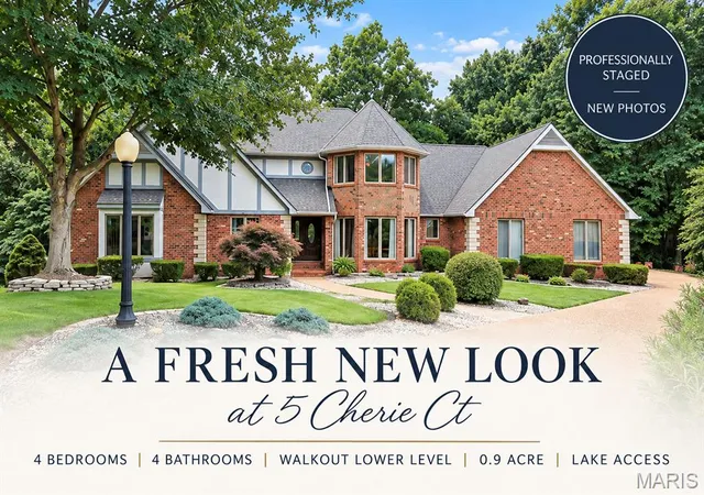 Photo 1 of Single family home for sale at 5 Cherie Ct, Edwardsville, IL 62025 | MLS# MIS26046634 | Listing updated on 2026-09-17