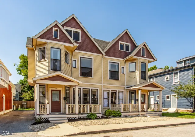 Multi family home for sale at 213-215 E 15th Street, Indianapolis, IN 46202 | MLS# 22114559