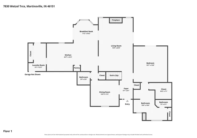 Photo 3 of Single family home for sale at 7830 Wetzel Tr, Martinsville, IN 46151 | MLS# 22120560 | Listing updated on 2026-09-17