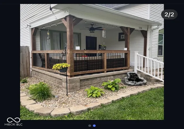 Photo 3 of Single family home for sale at 120 N Washington St, Ladoga, IN 47954 | MLS# 22121381 | Listing updated on 2026-10-08
