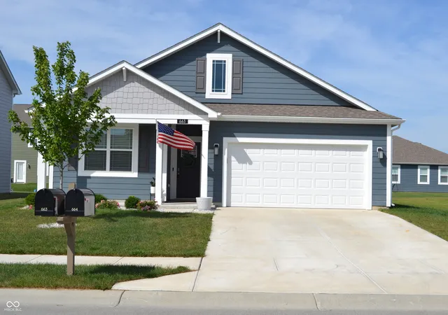 Photo 1 of Single family home for sale at 663 Blackrock Dr, Pendleton, IN 46064 | MLS# 22126372 | Listing updated on 2026-09-16