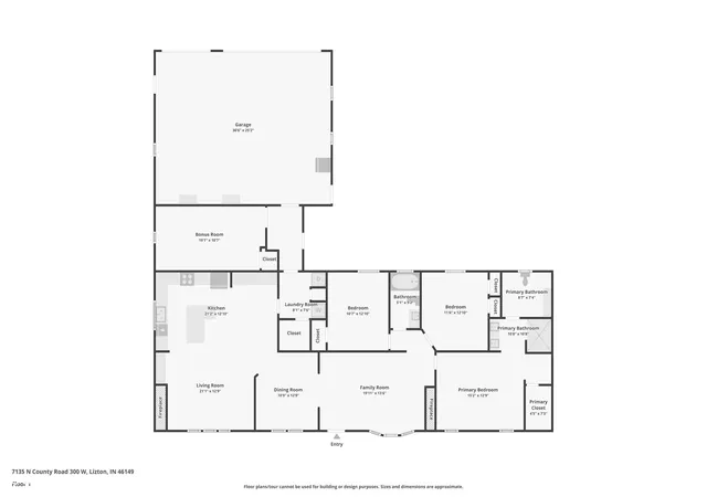 Photo 58 of Single family home for sale at 7135 N County Rd 300 W, Lizton, IN 46149 | MLS# 22126416 | Listing updated on 2026-09-30