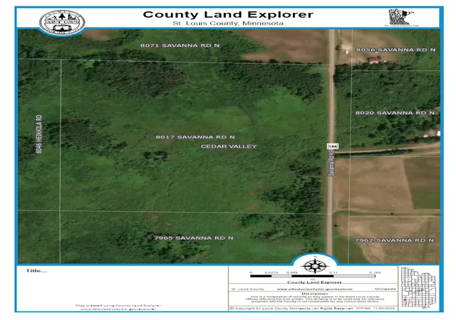 Photo 4 of Land for sale at 8017 N Savanna Rd, Floodwood, MN 55736 | MLS# 6823662 | Listing updated on 2026-09-09