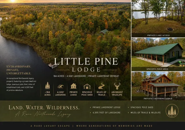 Photo 1 of Single family home for sale at 184 Acres 44047a Little Pine Rd, Emily, MN 56447 | MLS# 7102851 | Listing updated on 2026-09-22