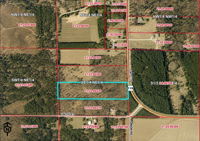 Photo 2 of Land for sale at Tbd County 119, Nevis, MN 56467 | MLS# 7145517 | Listing updated on 2026-09-18