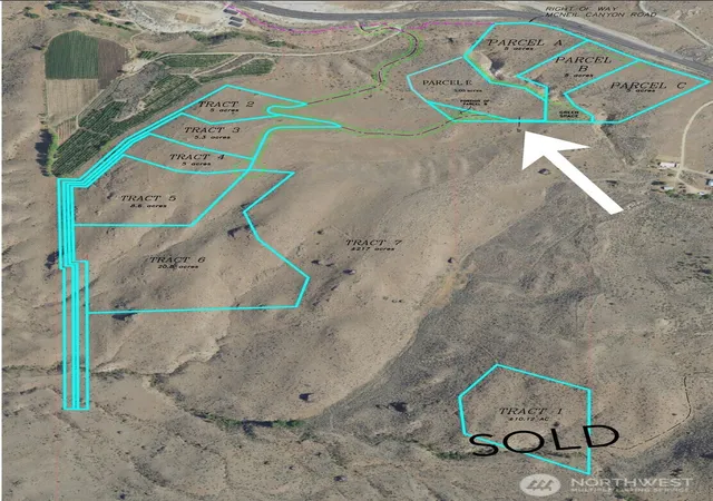 Photo 2 of Land for sale at 0 Parcel E Mcneil Cyn Rd, Orondo, WA 98816 | MLS# NWM2388317 | Listing updated on 2026-09-17