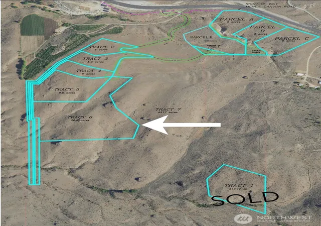 Photo 1 of Land for sale at 0 Tract 6 Mcneil Cyn Rd, Orondo, WA 98843 | MLS# NWM2389481 | Listing updated on 2026-09-17