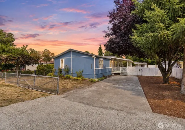 Photo 1 of Manufactured home for sale at 8720 Pepperidge Ln Se, Yelm, WA 98597 | MLS# NWM2567153 | Listing updated on 2026-09-17