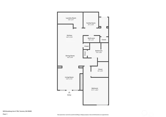 Photo 4 of Condo for sale at 505 Broadway #704, Tacoma, WA 98402 | MLS# NWM2570455 | Listing updated on 2026-09-17